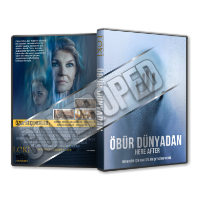 Öbür Dünyadan - Here After - 2024 Türkçe Dvd Cover Tasarımı